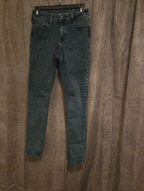 Old Navy Women's Super Skinny Jeans in Dark Blue Wash